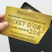 Participation au Jeu du ticket d'or