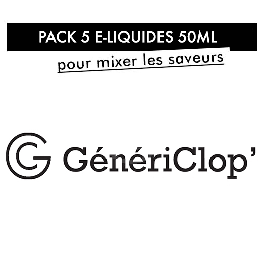 Pack 5 liquides 50ml Pack 5 liquides 50ml