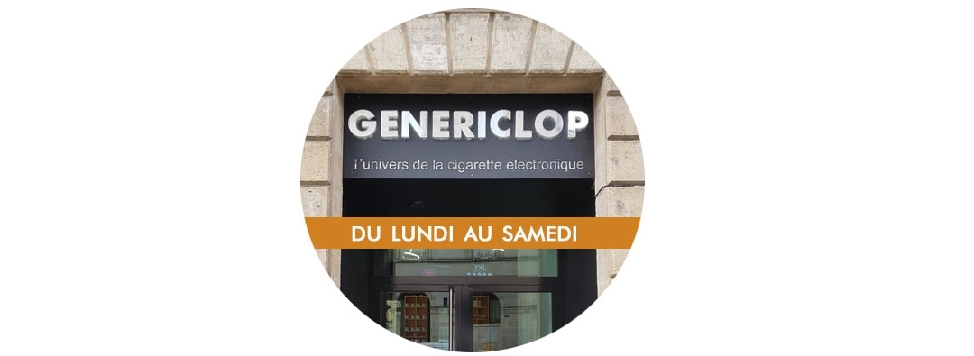 Magasin Cigarette électronique Bordeaux : Genericlop L'atelier Chartrons