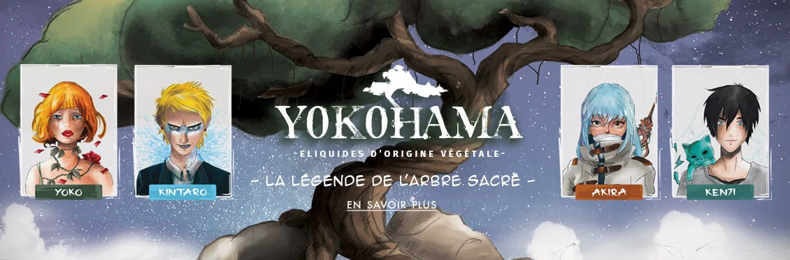 Yokohama E-liquide Bordeaux Yokohama E-liquide