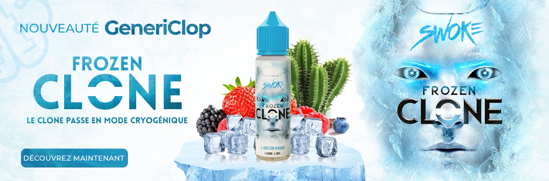 E-LIQUIDE FROZEN CLONE Bordeaux E-LIQUIDE FROZEN CLONE